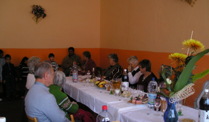 Posedenie z príležitosti úcty k starším r.2011
