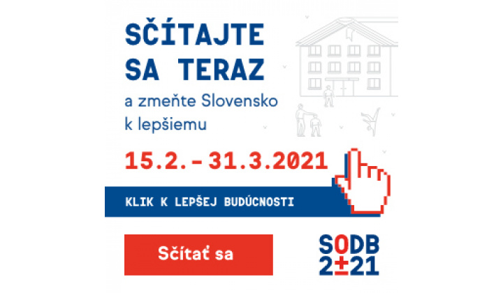 Sčítanie domov a bytov 2021